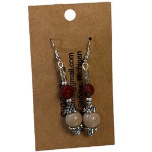 NWT GiGi Gems Handmade Dangle Earrings